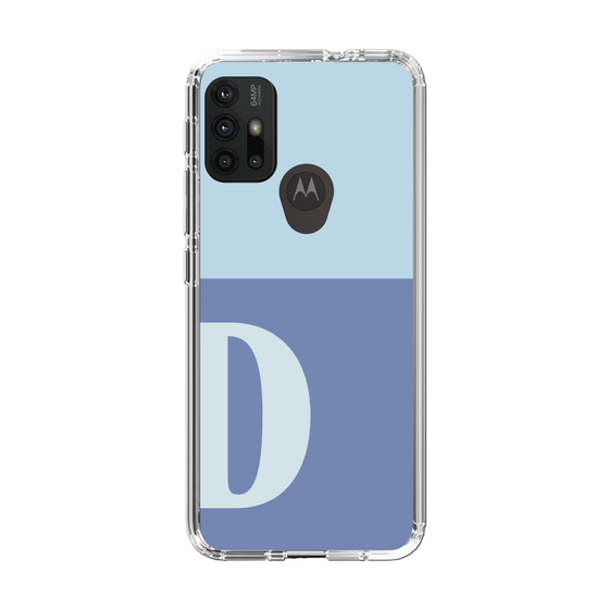 Slim Protection Case［ Original - initial two tone - D blue ］