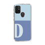 Slim Protection Case［ Original - initial two tone - D blue ］