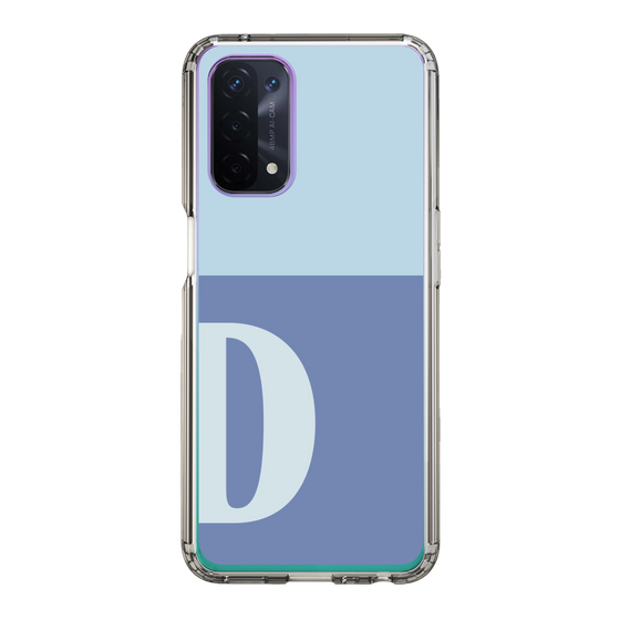 Slim Protection Case［ Original - initial two tone - D blue ］
