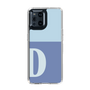 Slim Protection Case［ Original - initial two tone - D blue ］
