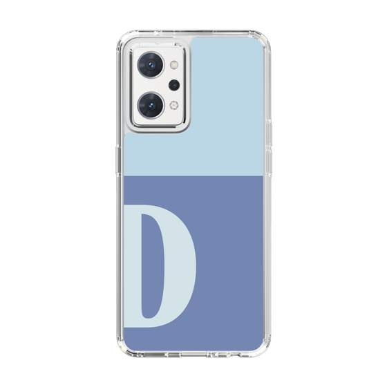 Slim Protection Case［ Original - initial two tone - D blue ］