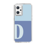 Slim Protection Case［ Original - initial two tone - D blue ］