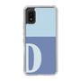 Slim Protection Case［ Original - initial two tone - D blue ］