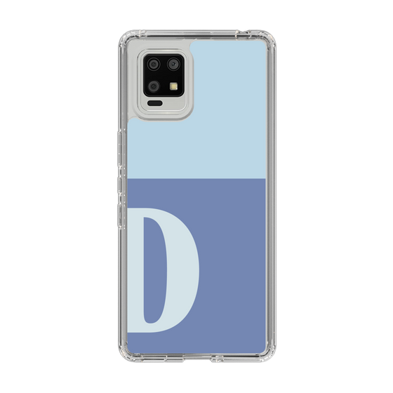 Slim Protection Case［ Original - initial two tone - D blue ］