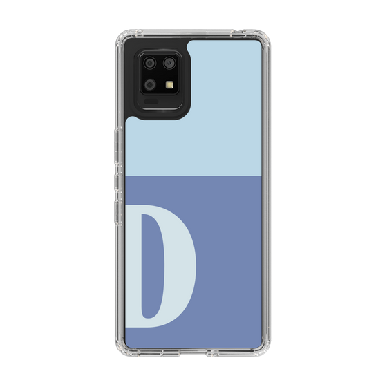 Slim Protection Case［ Original - initial two tone - D blue ］