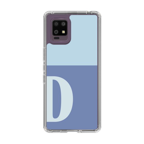 Slim Protection Case［ Original - initial two tone - D blue ］