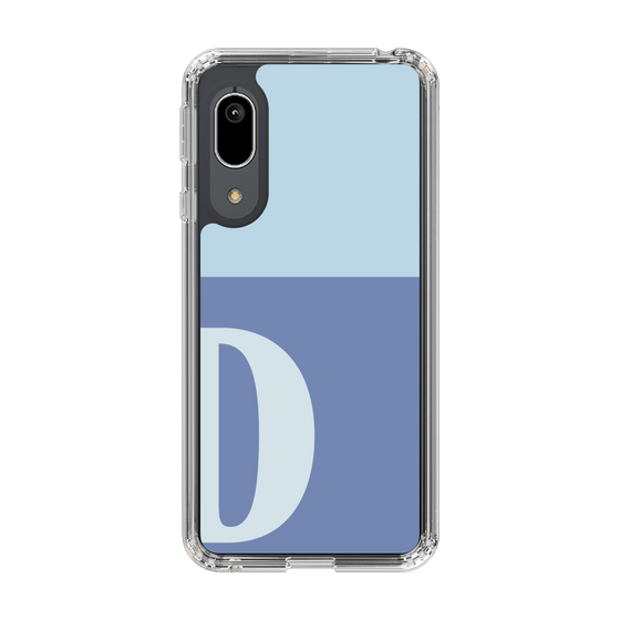 Slim Protection Case［ Original - initial two tone - D blue ］