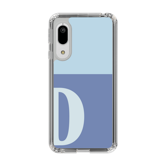 Slim Protection Case［ Original - initial two tone - D blue ］