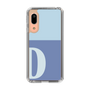Slim Protection Case［ Original - initial two tone - D blue ］
