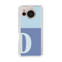 Slim Protection Case［ Original - initial two tone - D blue ］