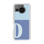 Slim Protection Case［ Original - initial two tone - D blue ］