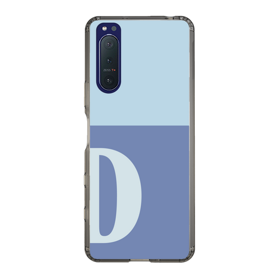 Slim Protection Case［ Original - initial two tone - D blue ］