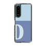 Slim Protection Case［ Original - initial two tone - D blue ］