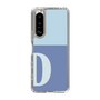 Slim Protection Case［ Original - initial two tone - D blue ］