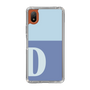 Slim Protection Case［ Original - initial two tone - D blue ］