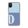 Slim Protection Case［ Original - initial two tone - D blue ］