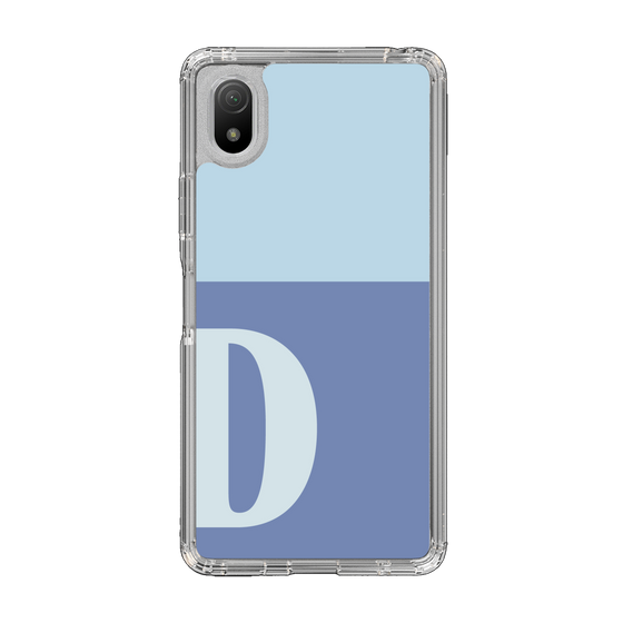 Slim Protection Case［ Original - initial two tone - D blue ］