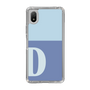 Slim Protection Case［ Original - initial two tone - D blue ］