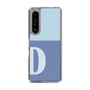 Slim Protection Case［ Original - initial two tone - D blue ］