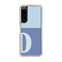 Slim Protection Case［ Original - initial two tone - D blue ］