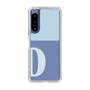 Slim Protection Case［ Original - initial two tone - D blue ］