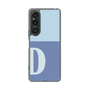 Slim Protection Case［ Original - initial two tone - D blue ］