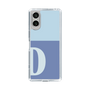 Slim Protection Case［ Original - initial two tone - D blue ］