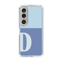 Slim Protection Case［ Original - initial two tone - D blue ］