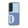Slim Protection Case［ Original - initial two tone - D blue ］