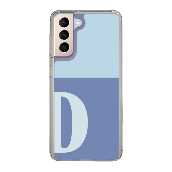 Slim Protection Case［ Original - initial two tone - D blue ］