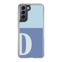Slim Protection Case［ Original - initial two tone - D blue ］
