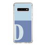 Slim Protection Case［ Original - initial two tone - D blue ］