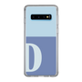 Slim Protection Case［ Original - initial two tone - D blue ］