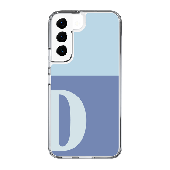 Slim Protection Case［ Original - initial two tone - D blue ］