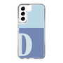 Slim Protection Case［ Original - initial two tone - D blue ］