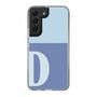 Slim Protection Case［ Original - initial two tone - D blue ］