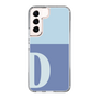 Slim Protection Case［ Original - initial two tone - D blue ］