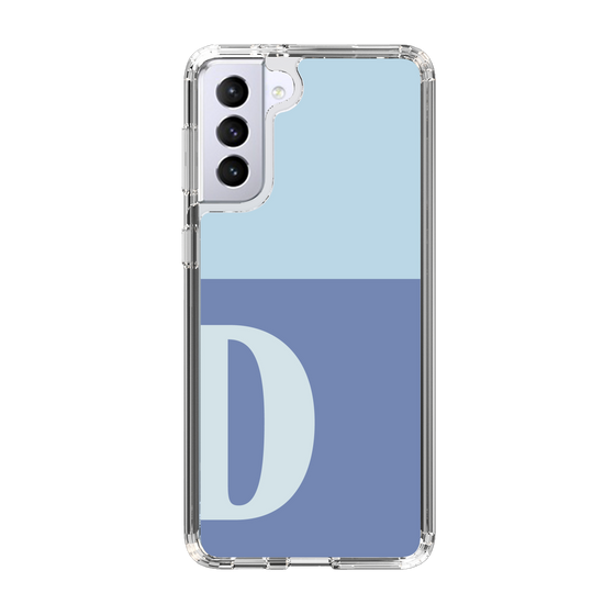 Slim Protection Case［ Original - initial two tone - D blue ］