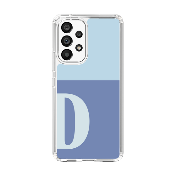 Slim Protection Case［ Original - initial two tone - D blue ］