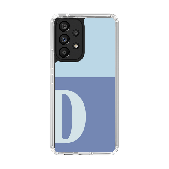 Slim Protection Case［ Original - initial two tone - D blue ］