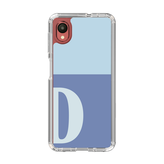 Slim Protection Case［ Original - initial two tone - D blue ］