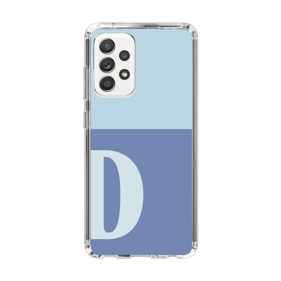 Slim Protection Case［ Original - initial two tone - D blue ］