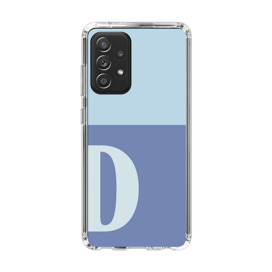 Slim Protection Case［ Original - initial two tone - D blue ］
