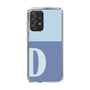 Slim Protection Case［ Original - initial two tone - D blue ］