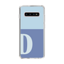 Slim Protection Case［ Original - initial two tone - D blue ］
