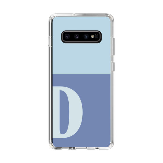 Slim Protection Case［ Original - initial two tone - D blue ］