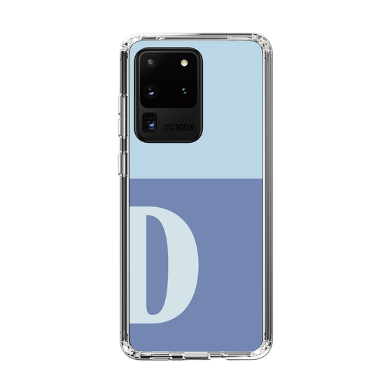 Slim Protection Case［ Original - initial two tone - D blue ］