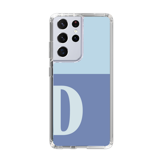 Slim Protection Case［ Original - initial two tone - D blue ］