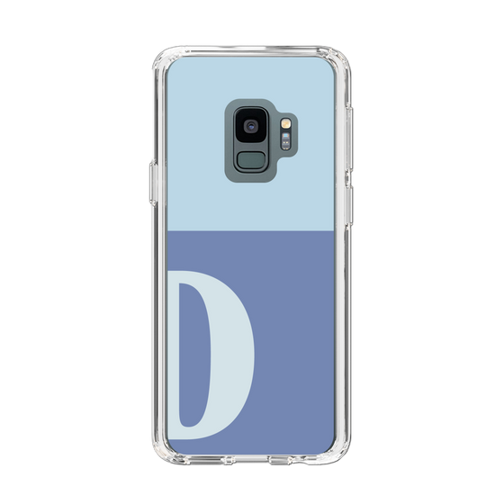 Slim Protection Case［ Original - initial two tone - D blue ］