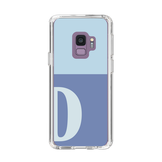 Slim Protection Case［ Original - initial two tone - D blue ］